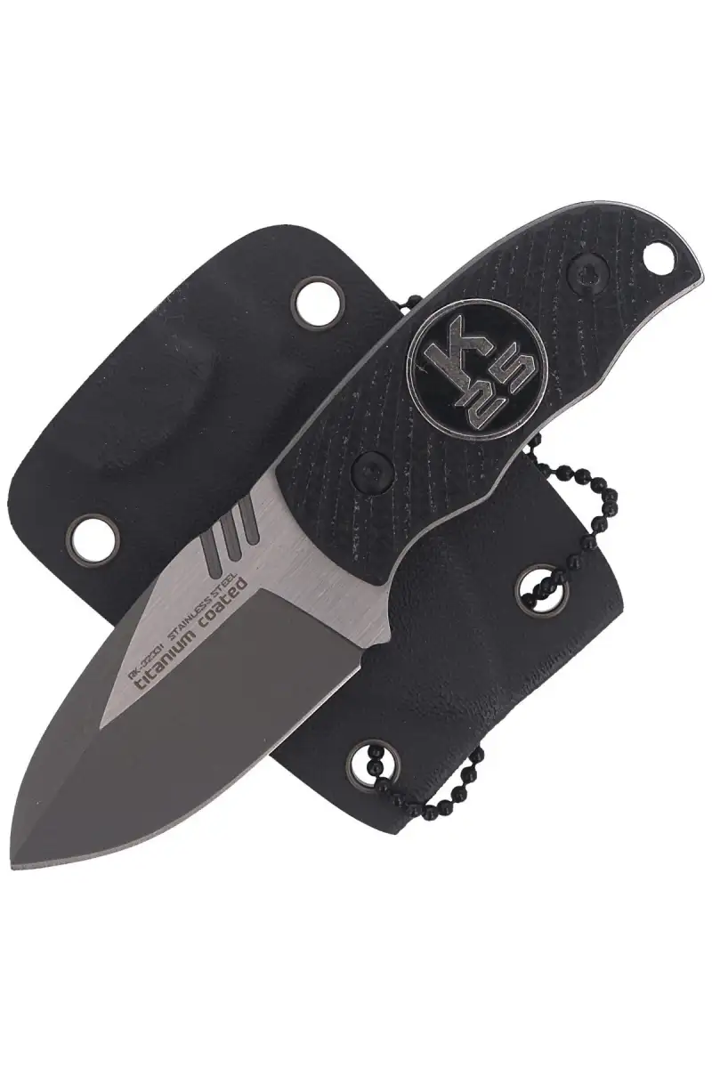 Nóż na szyję K25 Dakar Neck Knife Black G-10, Tita