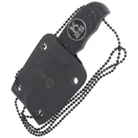 Nóż na szyję K25 Dakar Neck Knife Black G-10, Tita