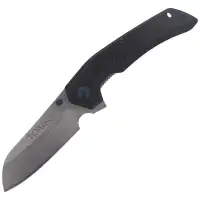 Nóż TOKISU Tactical Black G-10/Carbon Fiber, Satin