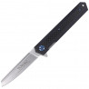Nóż TOKISU Tactical Black G10/Carbon Fiber, Satin