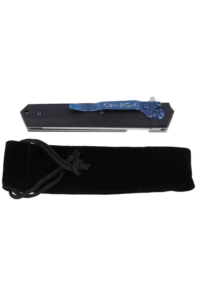 Nóż TOKISU Tactical Black G10/Carbon Fiber, Satin