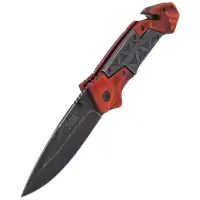 Nóż ratowniczy Herbertz Solingen Pakka Wood / Stai