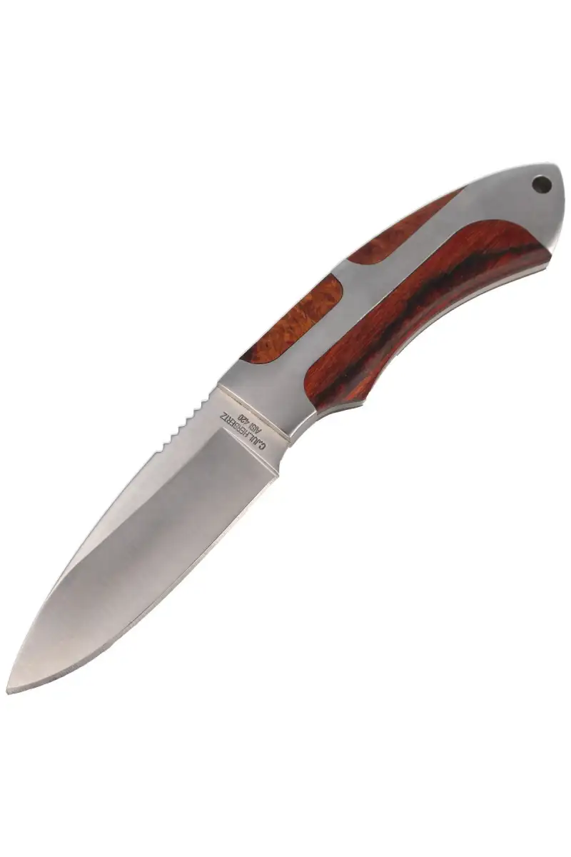 Nóż Herbertz Solingen PalisanderWood Drop Point Fo
