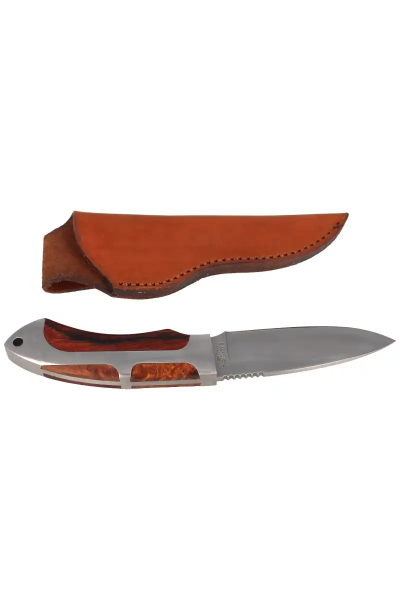 Nóż Herbertz Solingen PalisanderWood Drop Point Fo