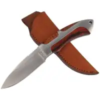Nóż Herbertz Solingen PalisanderWood Drop Point Fo