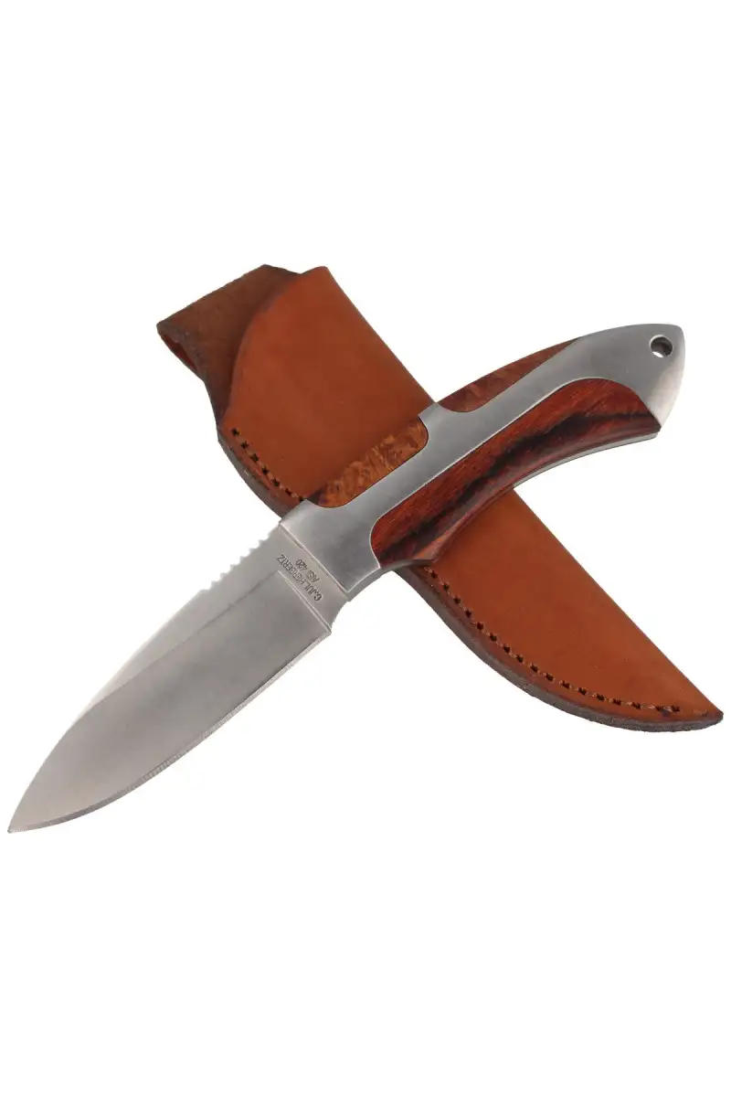 Nóż Herbertz Solingen PalisanderWood Drop Point Fo