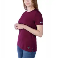 Koszulka Carhartt LWD BORDEAUX