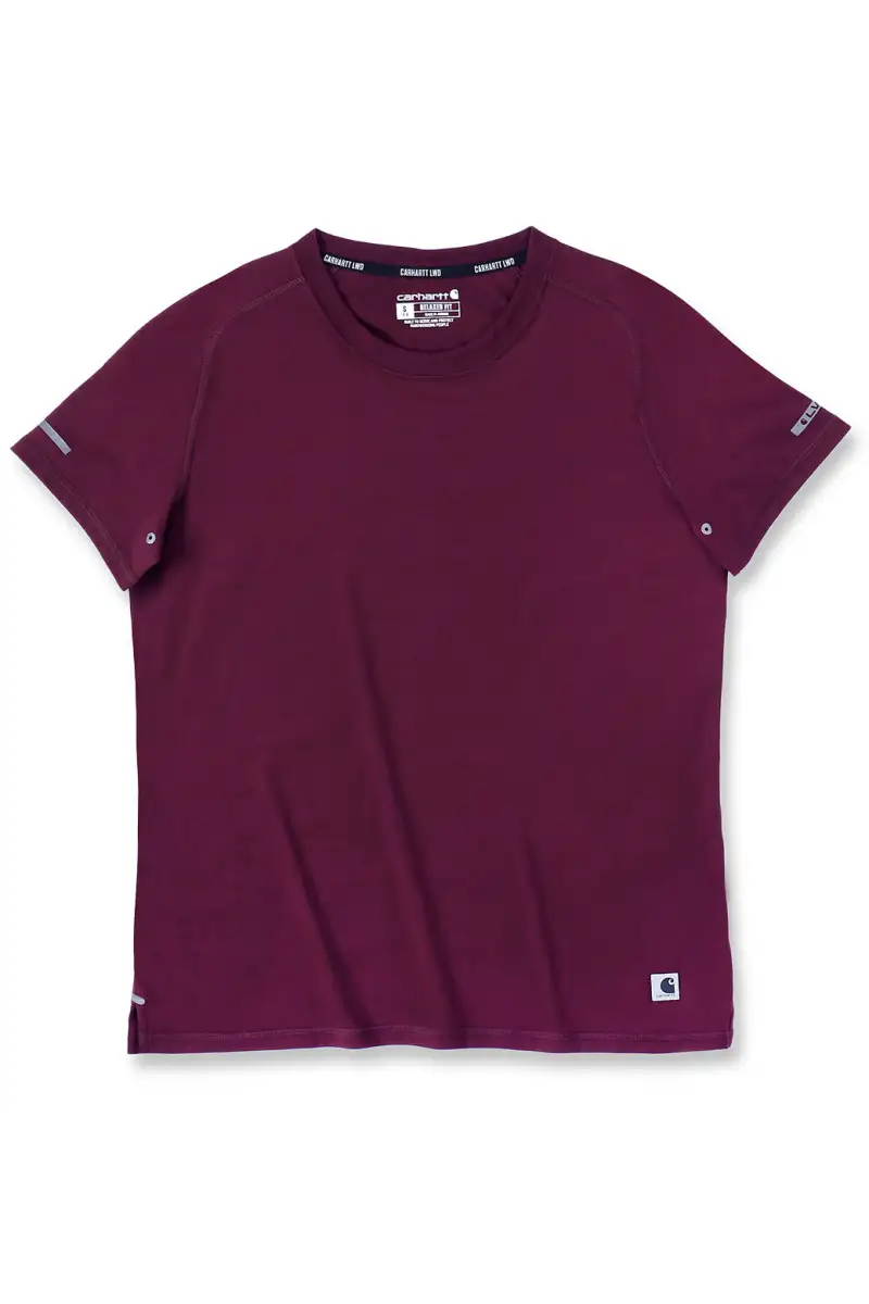 Koszulka Carhartt LWD BORDEAUX