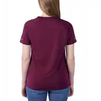 Koszulka Carhartt LWD BORDEAUX