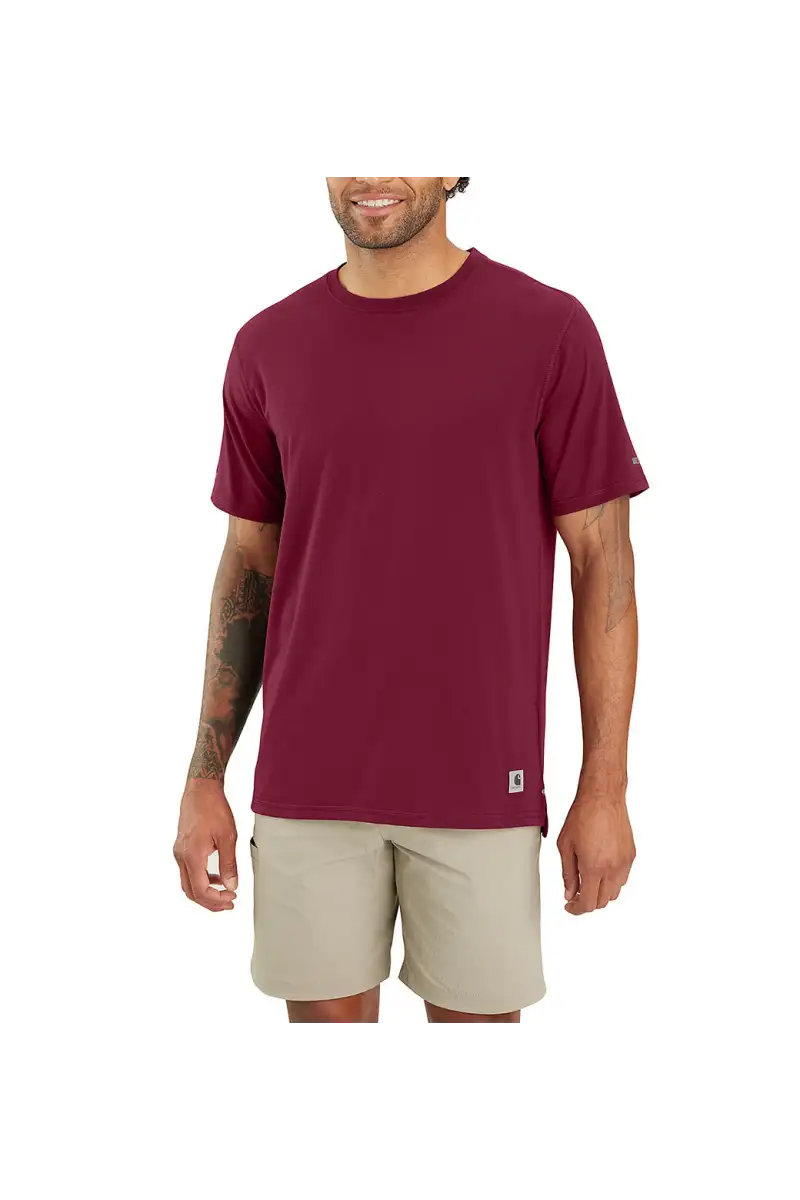 Koszulka Carhartt LWD BORDEAUX