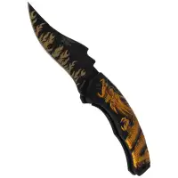 Nóż Herbertz Solingen Gold Dragon Aluminium, Black