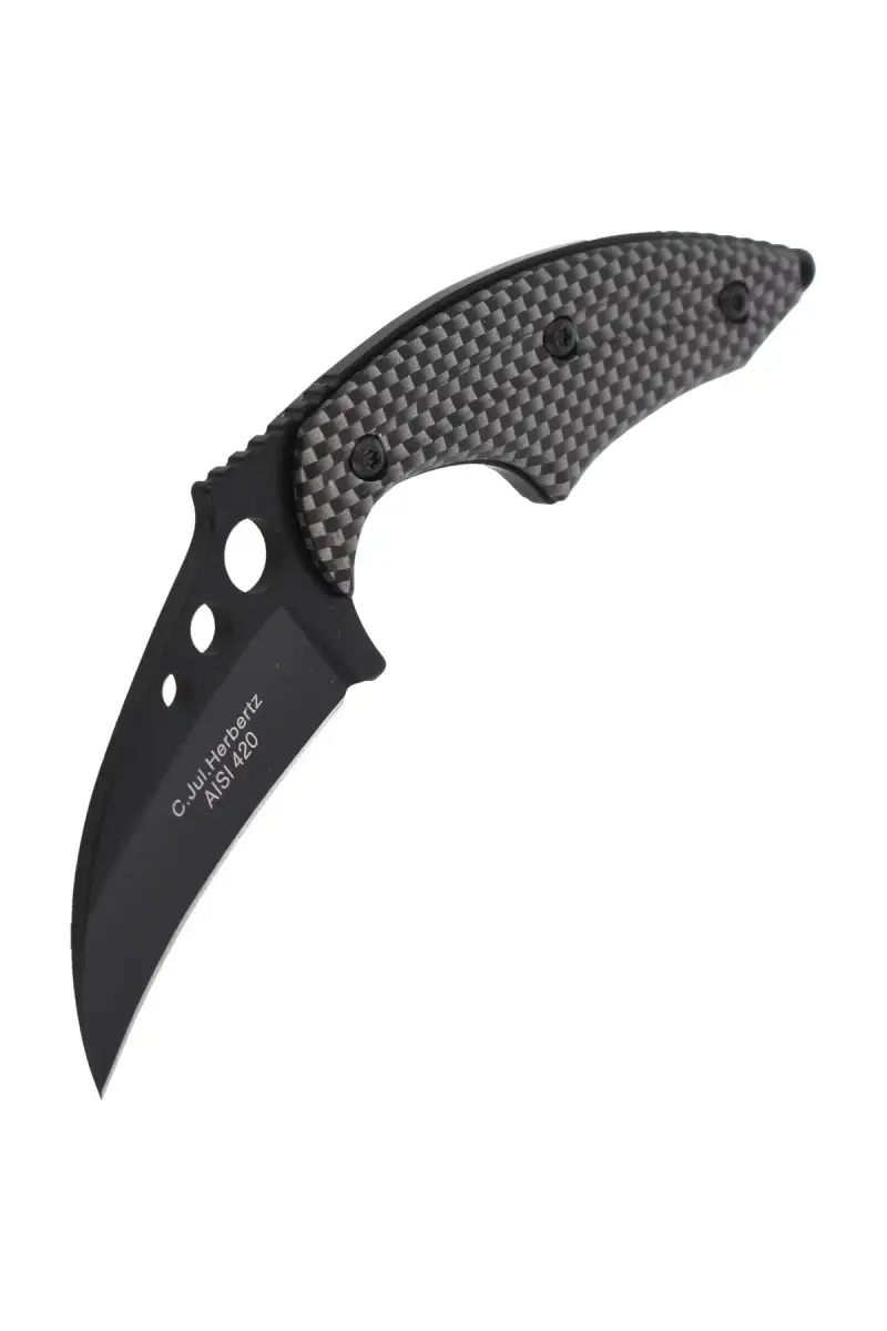 Nóż na szyję Herbertz Solingen Neck Knife Black /
