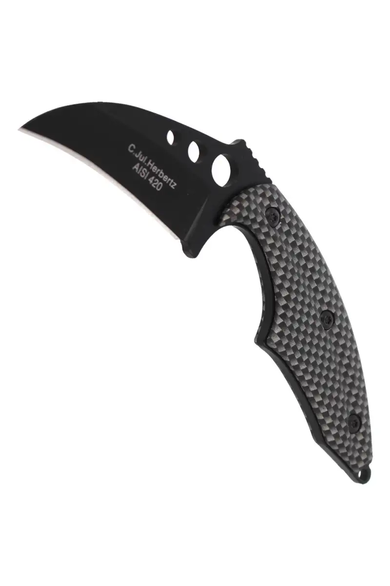 Nóż na szyję Herbertz Solingen Neck Knife Black /