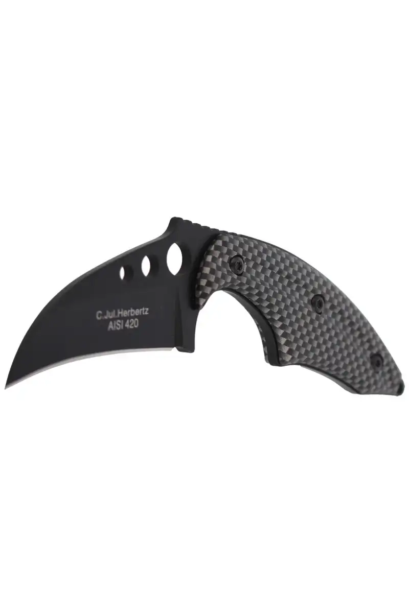 Nóż na szyję Herbertz Solingen Neck Knife Black /