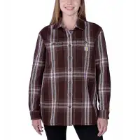 Koszula Wierzchnia z Polarem Heavy Lavender