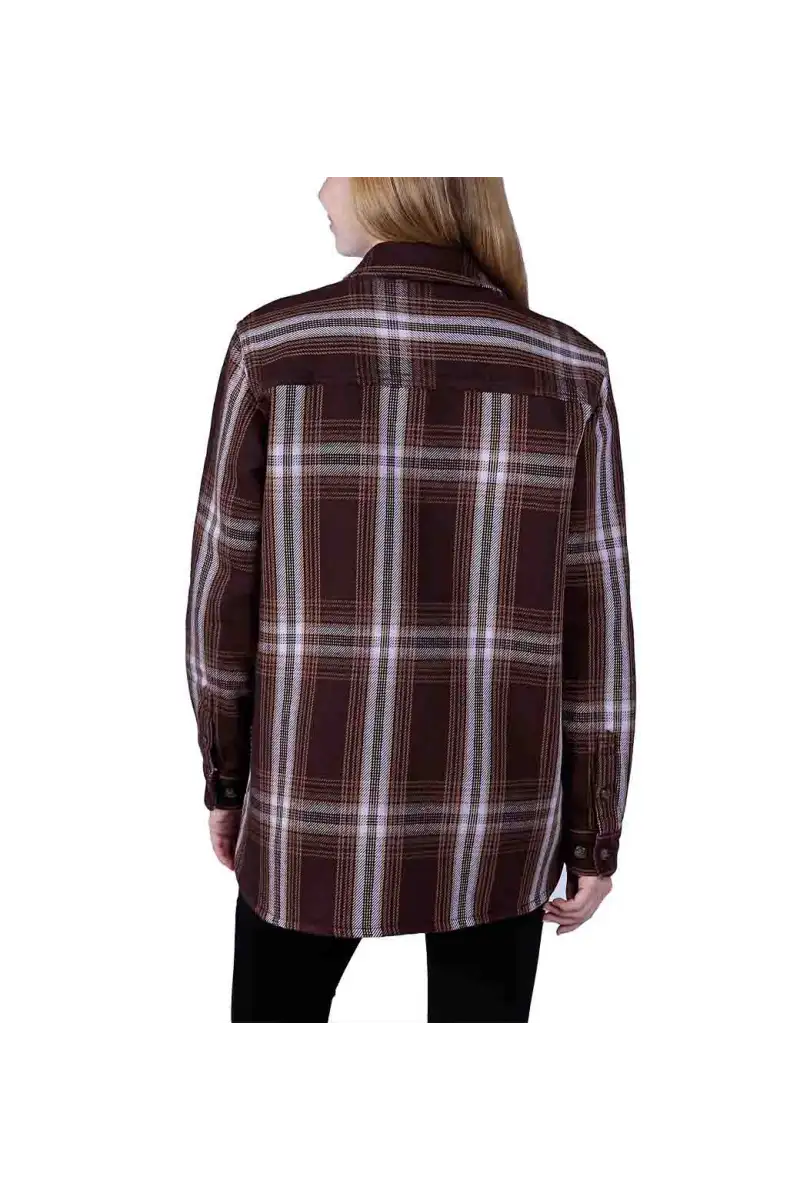 Koszula Wierzchnia z Polarem Heavy Lavender