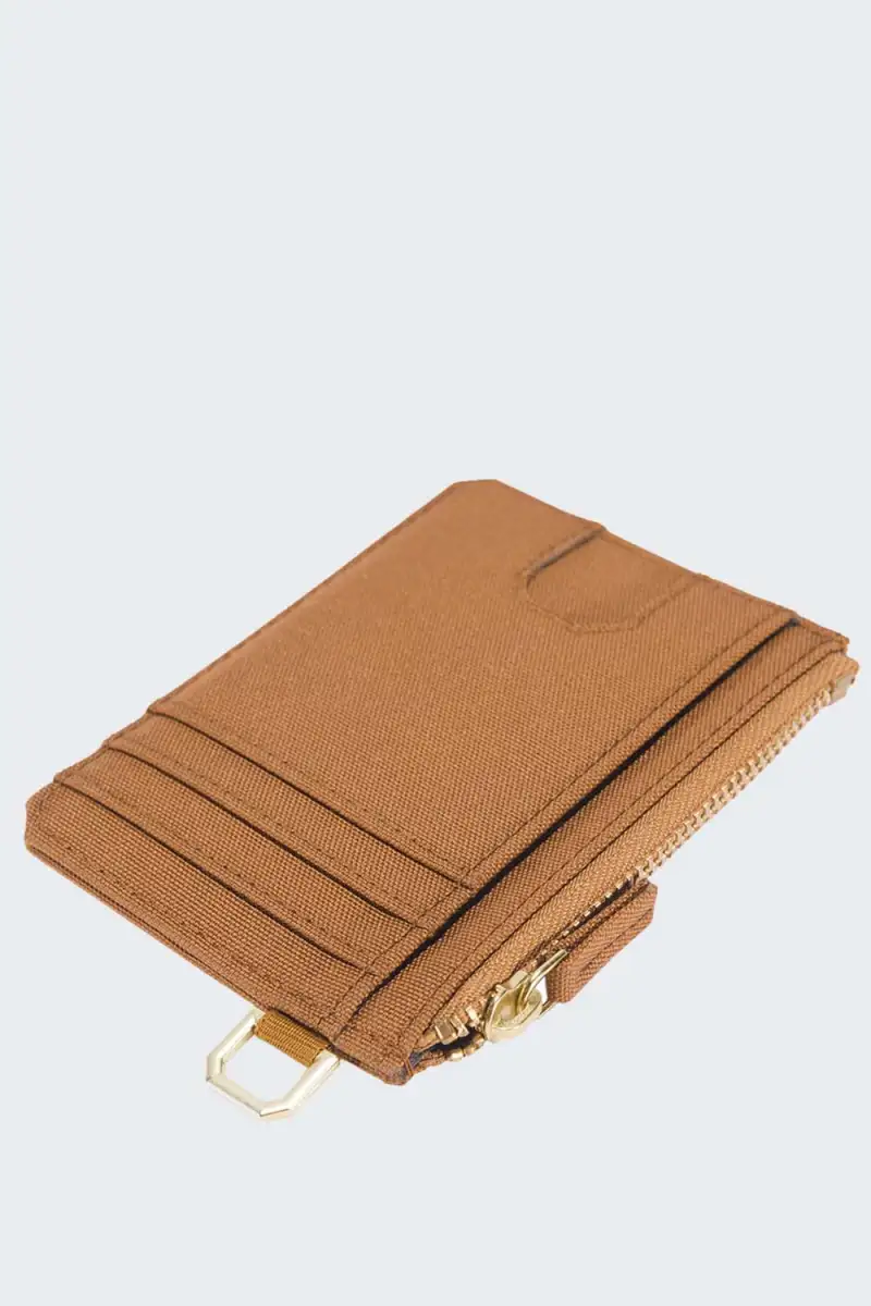 Portfel na Karty Carhartt Nylon Duck Brown