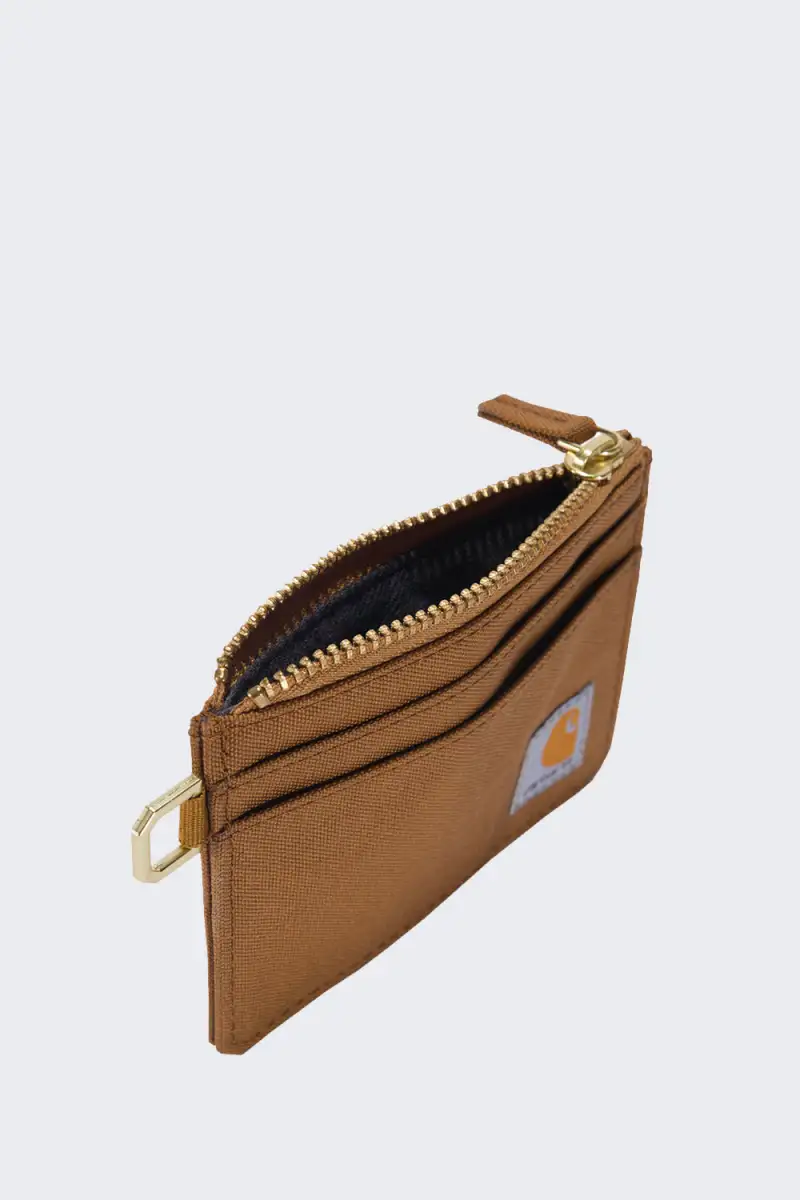 Portfel na Karty Carhartt Nylon Duck Brown
