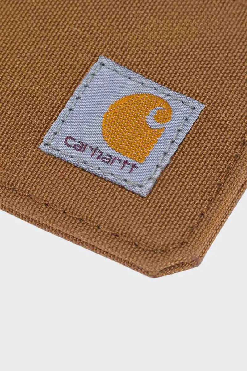 Portfel na Karty Carhartt Nylon Duck Brown