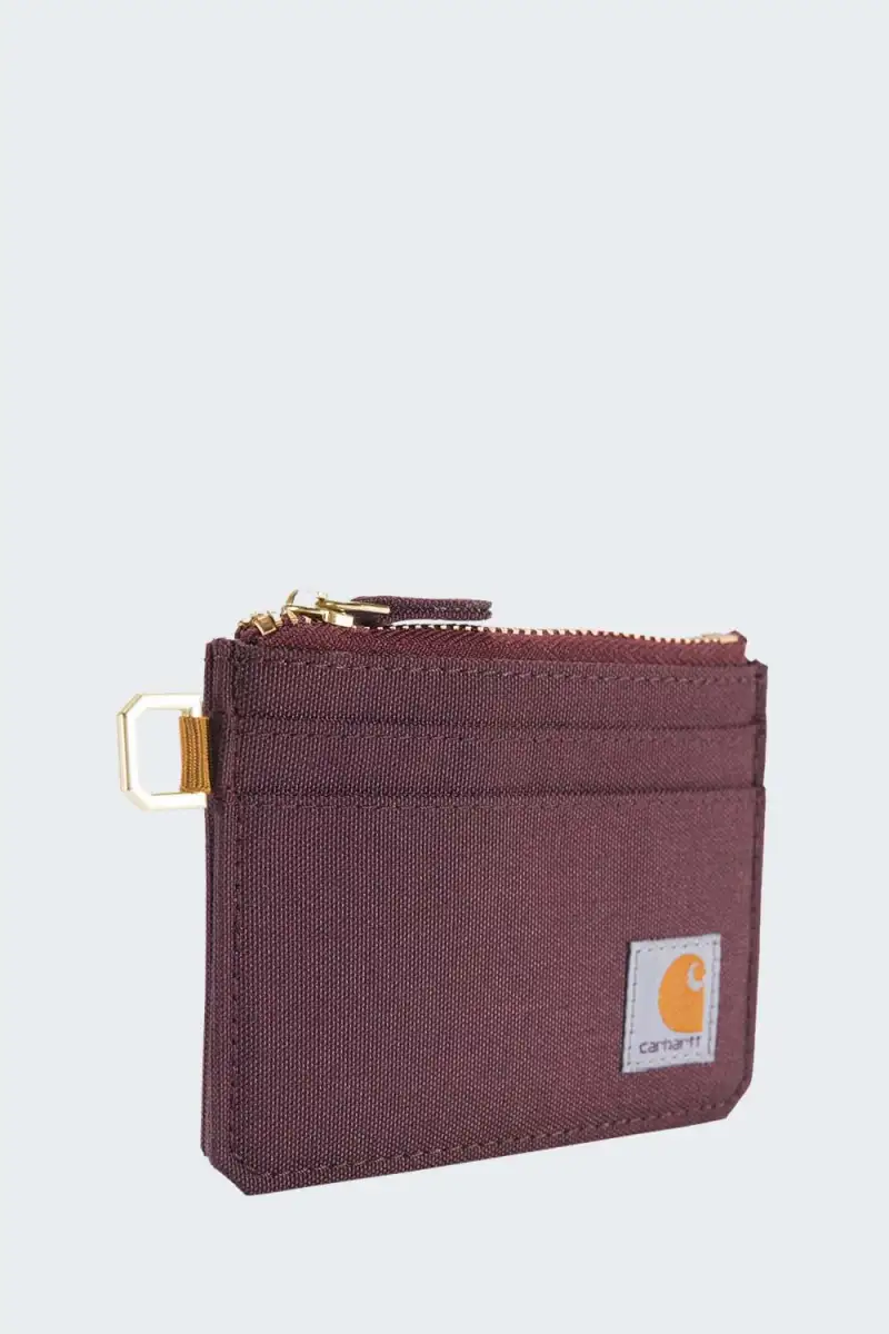 Portfel na Karty Carhartt Nylon Duck Deep Wine