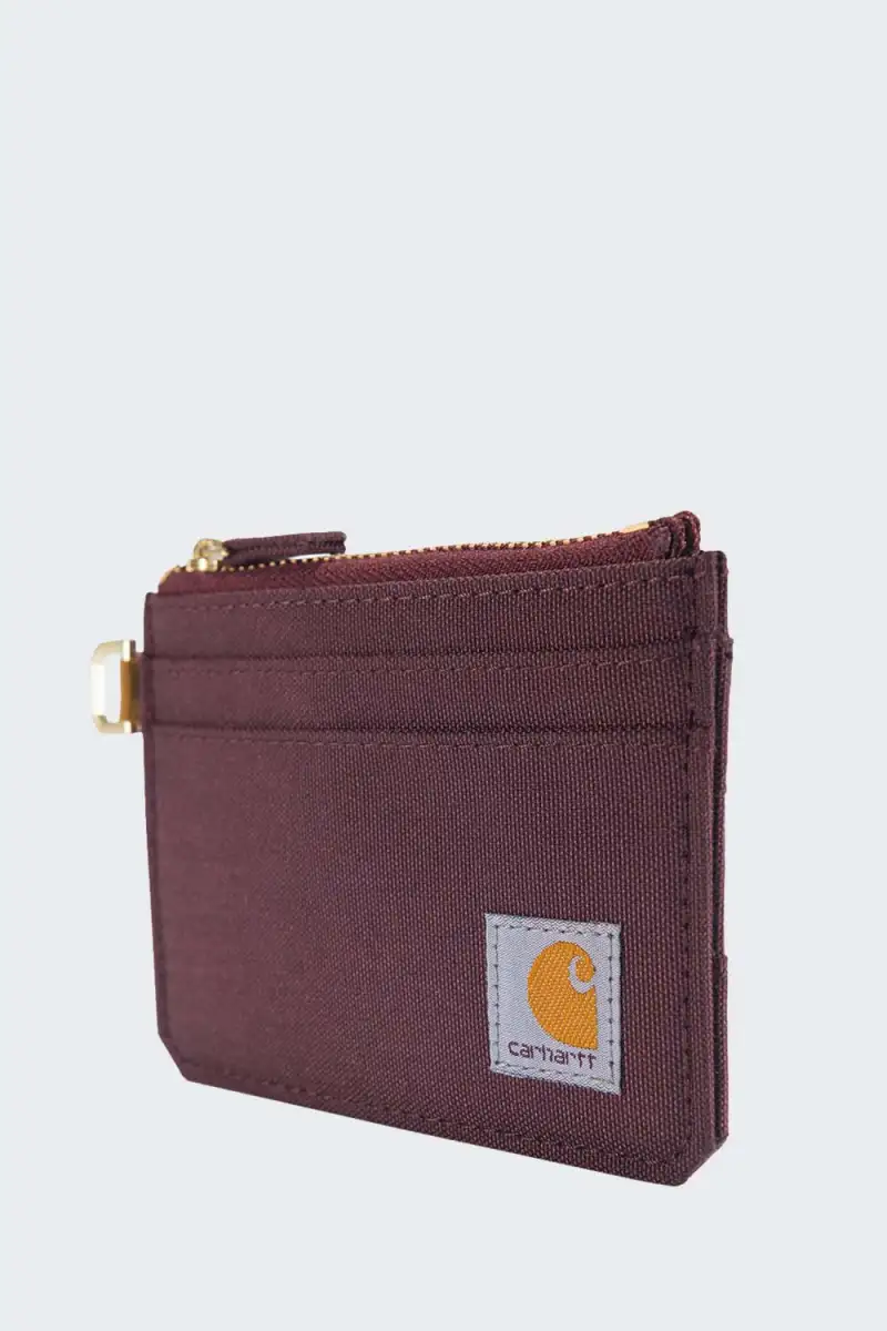 Portfel na Karty Carhartt Nylon Duck Deep Wine