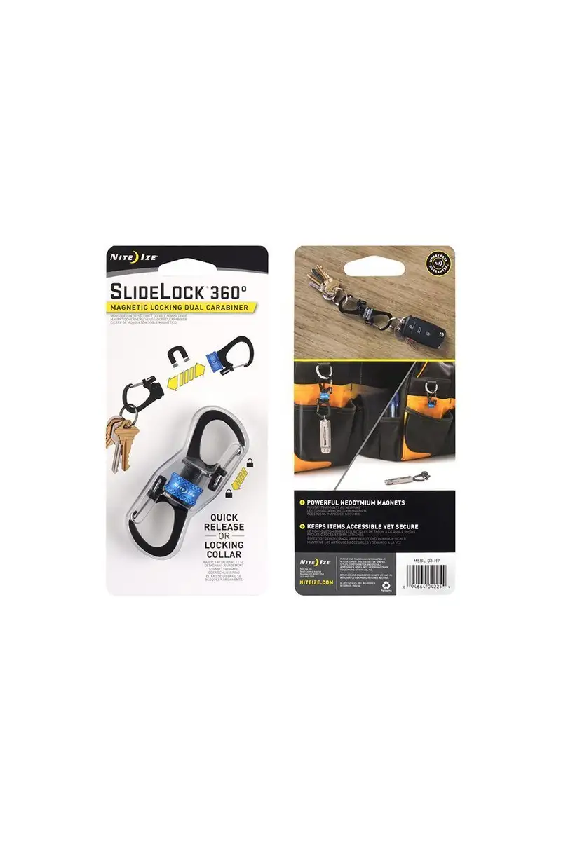 Nite Ize Karabinek SlideLock Magnetic Locking Dual
