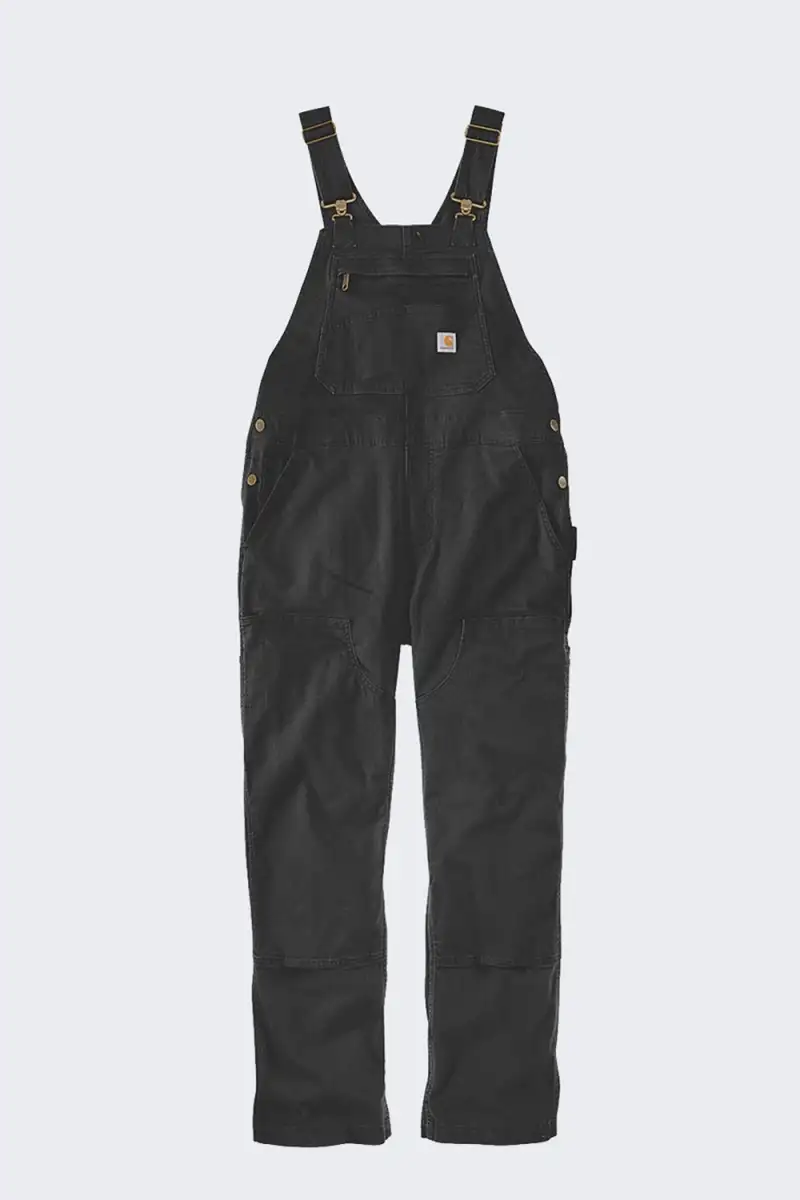 Ogrodniczki Carhartt Rugged Flex Canvas Black