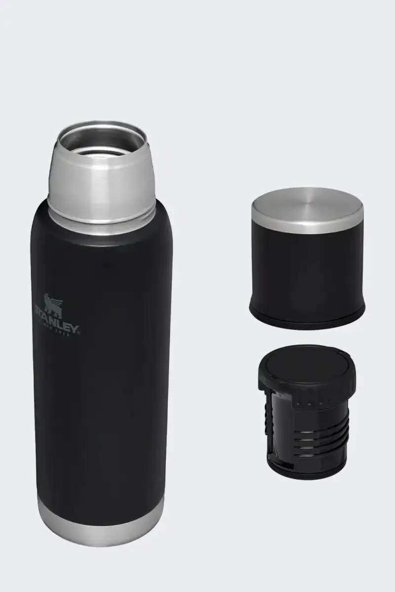 Termos Obiadowy Ze Sztućcami Stanley 750ml Black