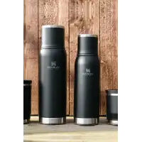 Termos Obiadowy Ze Sztućcami Stanley 750ml Black