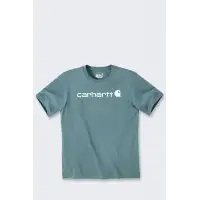 Koszulka Carhartt Core Logo Sea Pine