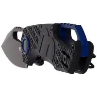 Nóż MKM Isonzo Clip Point Black FRN, Black Idrogli