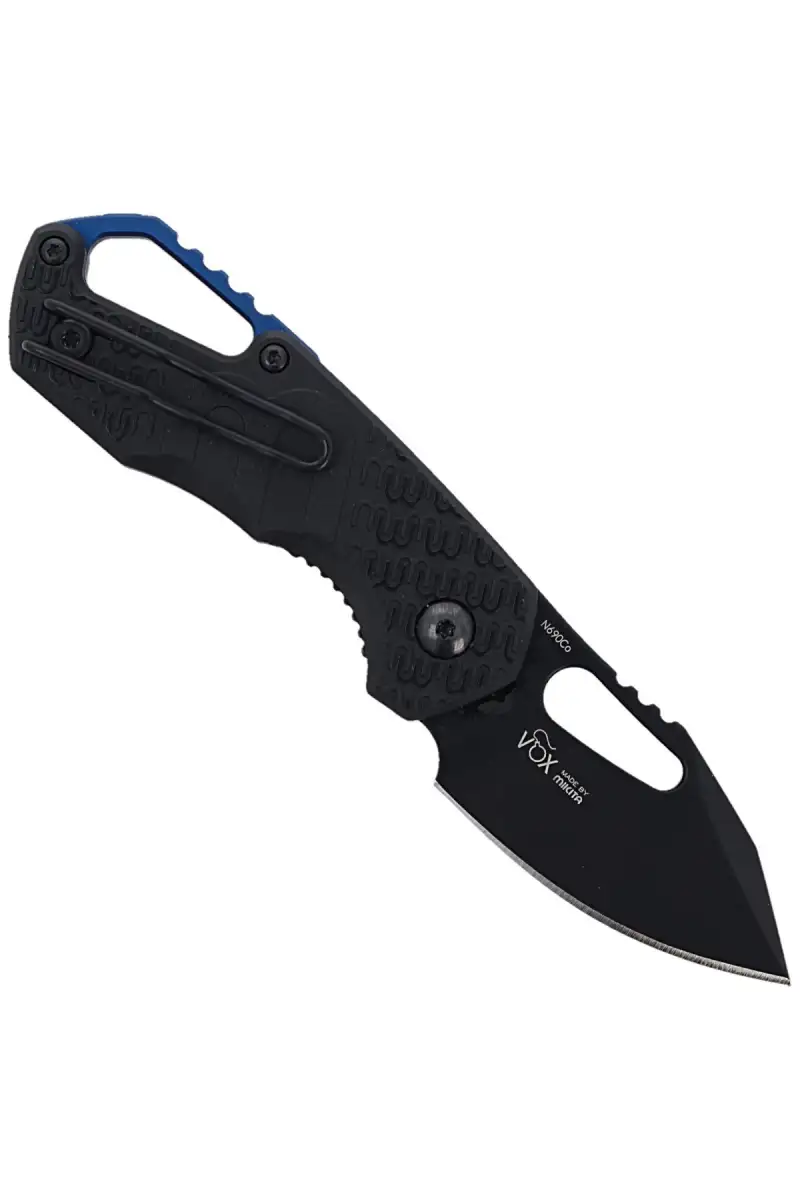 Nóż MKM Isonzo Clip Point Black FRN, Black Idrogli