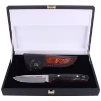 Nóż Muela Kodiak Black Micarta, Satin RWL34 (KODIA