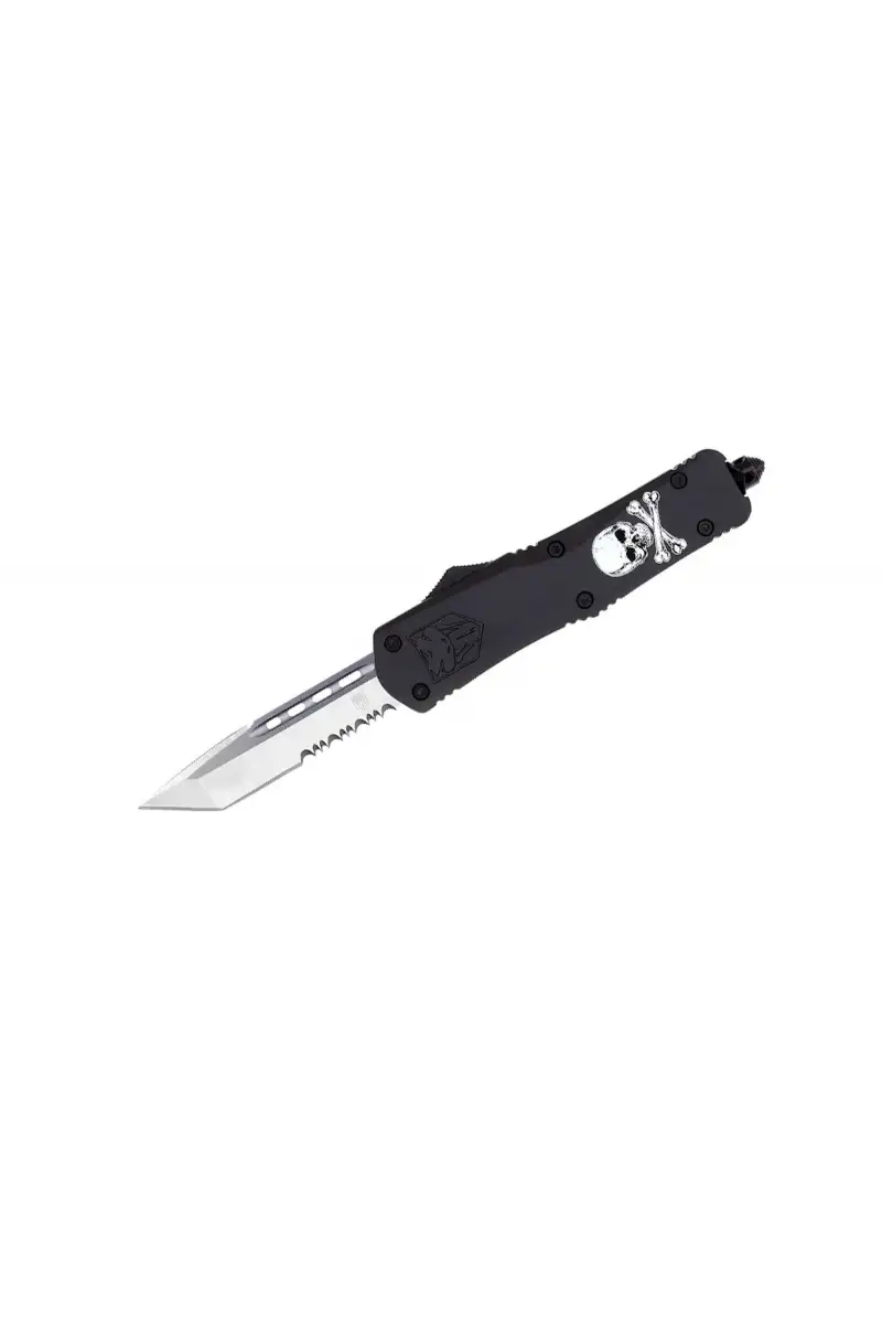 Nóż CobraTec Large FS3 Jolly Roger Tanto Serr