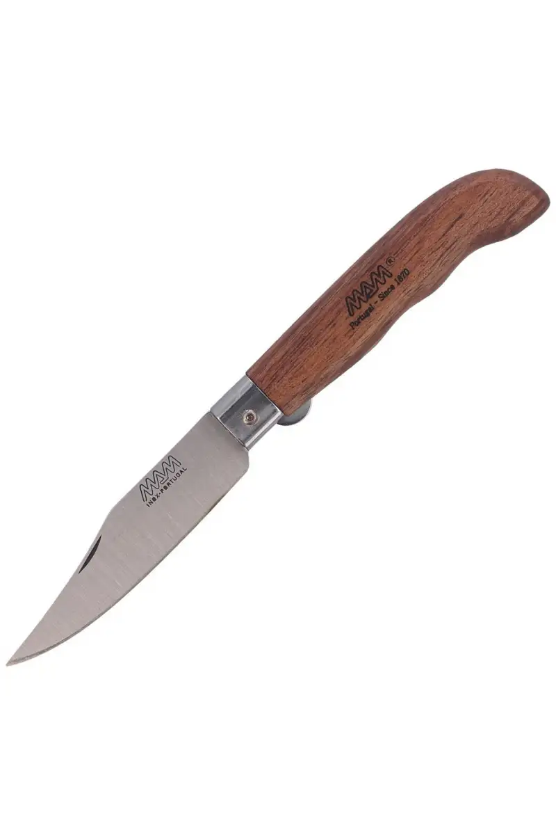Nóż MAM Sportive z blokadą, Medium Dark Beech Wood