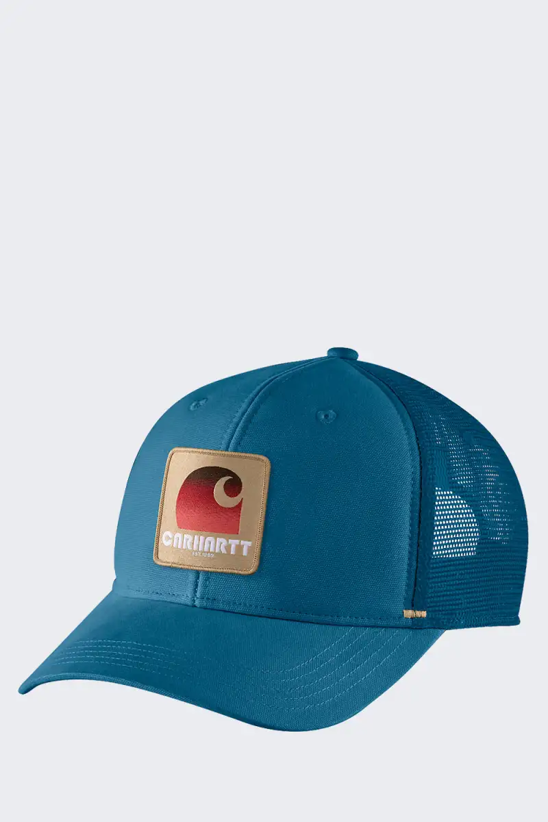 Czapka Carhartt Canvas MeshBack Crafted Lagoon