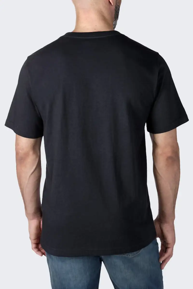 Koszulka Carhartt Heavyweight Camo C Black