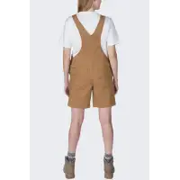 Krótkie Ogrodniczki Carhartt Rugged Canvas Brown