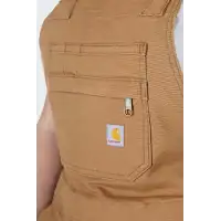 Krótkie Ogrodniczki Carhartt Rugged Canvas Brown