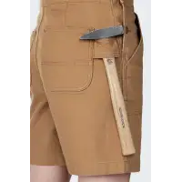 Krótkie Ogrodniczki Carhartt Rugged Canvas Brown