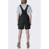 Krótkie Ogrodniczki Carhartt Rugged Canvas Black