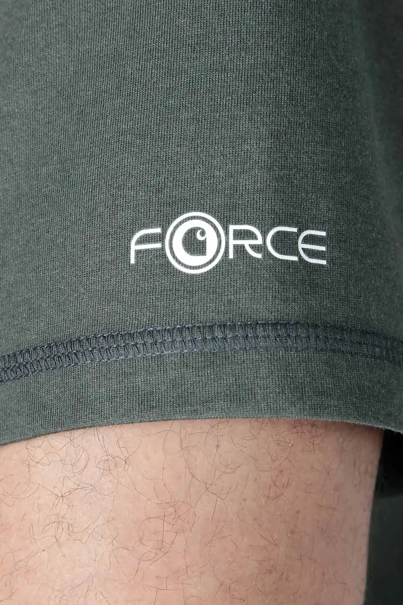 Koszulka Carhartt Force Mid Logo Graphic Carbon