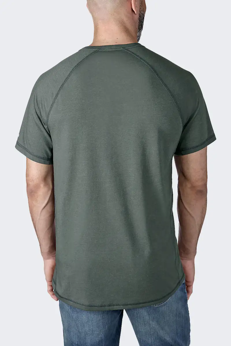 Koszulka Carhartt Force Mid Logo Graphic Carbon