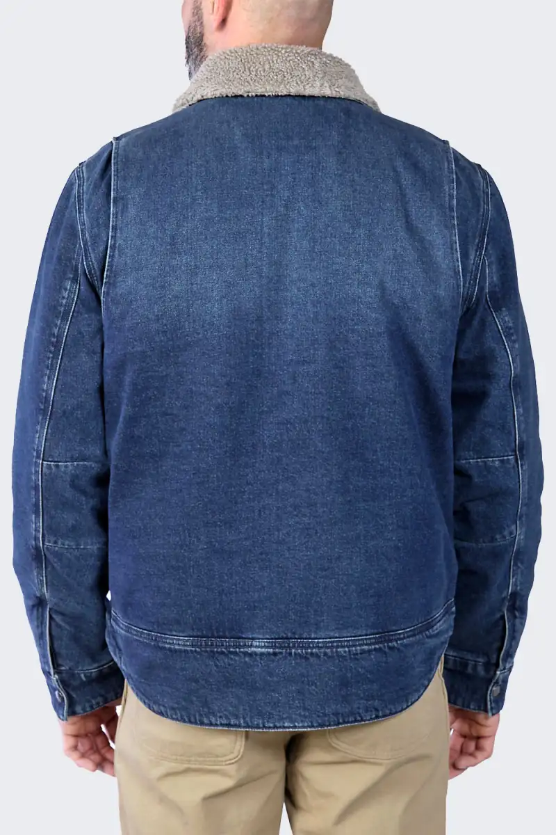 Kurtka Jeansowa Carhartt Denim Sherpa Beech