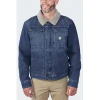 Kurtka Jeansowa Carhartt Denim Sherpa Beech