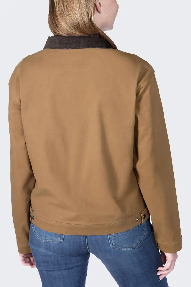 Damska Kurtka Carhartt Detroit Rugged Canvas Brown