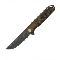 Nóż Womsi Wasp BrownBlack G10 S90V