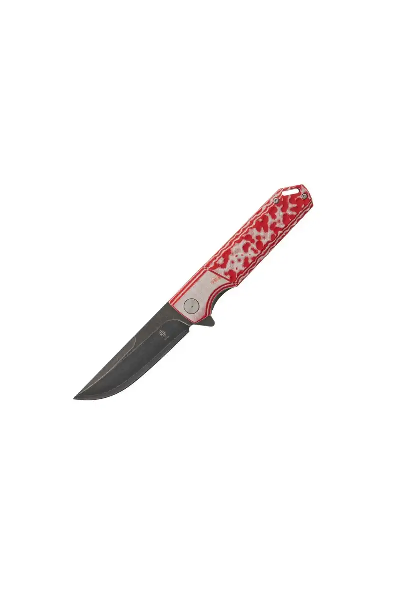 Nóż Womsi Wasp RedWhite G10 S90V