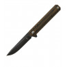 Nóż Womsi Wolf BrownBlack G10 S90V