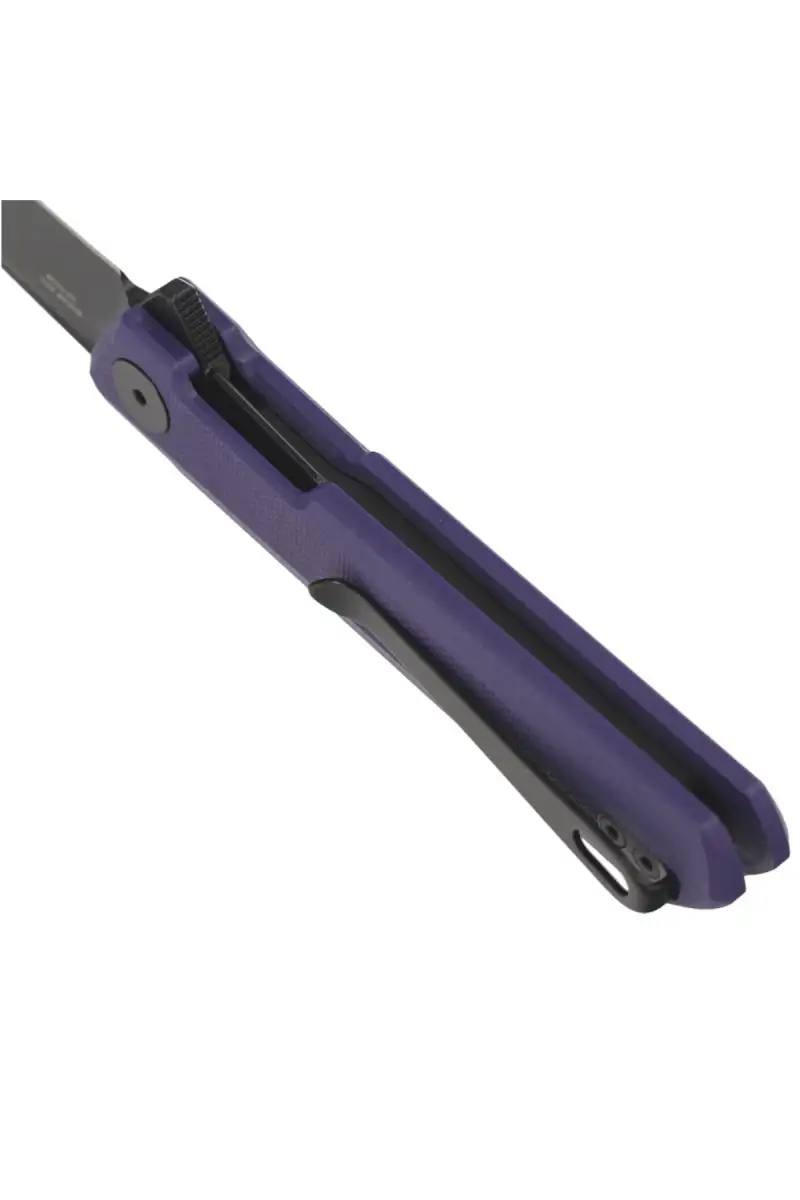 Nóż Bestechman Mini Dundee Purple G10, Black DLC D2 by Ostap Hel (BMK03J)